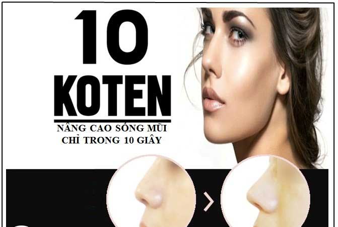 Dụng cụ nâng mũi 10 koten