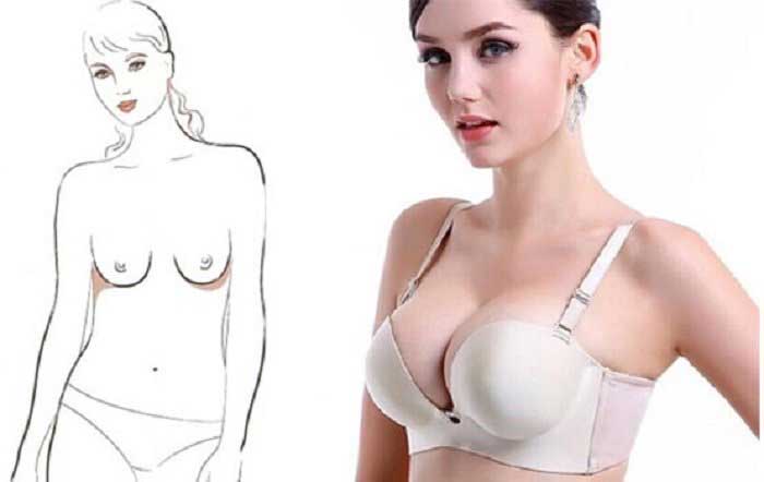 Chọn áo lót cho ngực chảy xệ