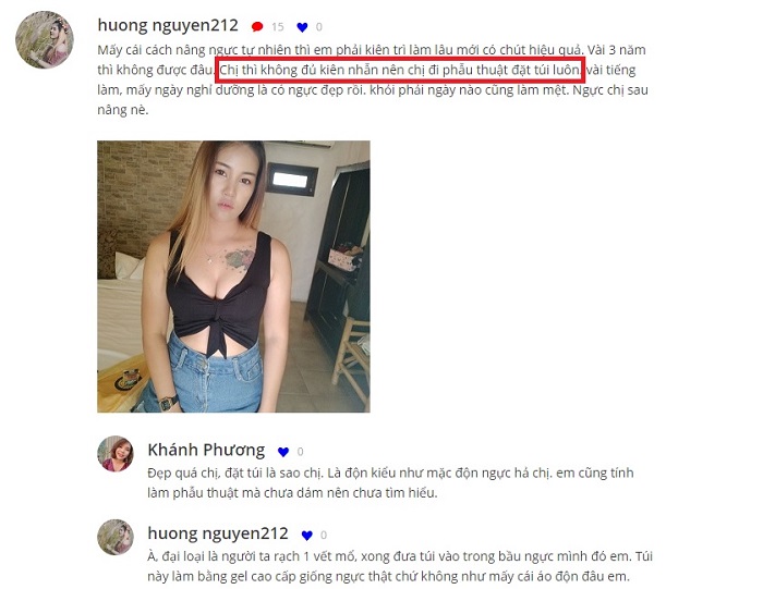 Cách nâng ngực an toàn nhất hiện nay
