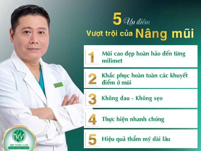 Nâng mũi Bác Sĩ nào đẹp