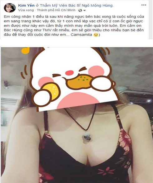 Nâng ngực không phẫu thuật