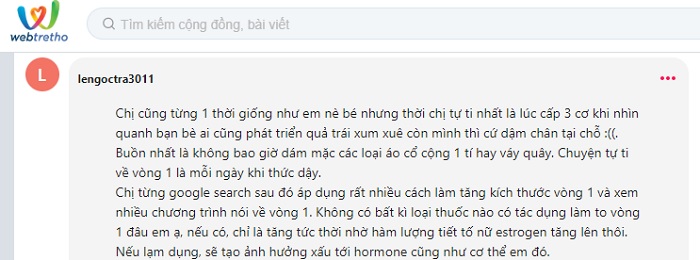 Thuốc nở ngực có hại không