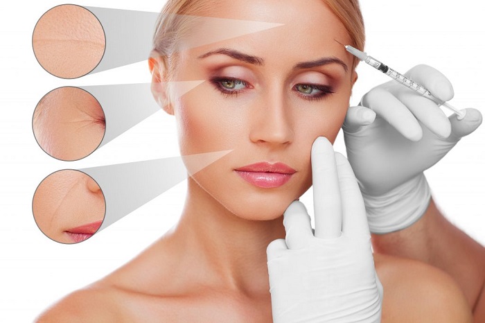 Xóa nếp nhăn trên khuôn mặt
