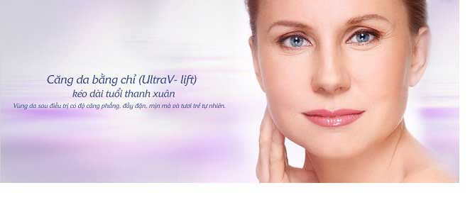Căng da mặt bằng chỉ Ultra V Lift