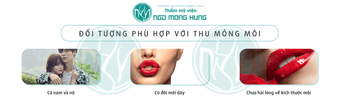 Phẫu thuật cho môi mỏng