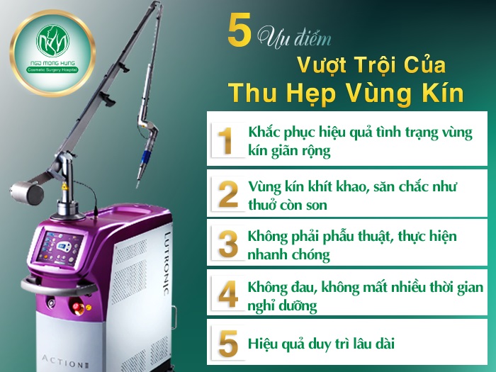 Cách làm vùng kín nhỏ lại
