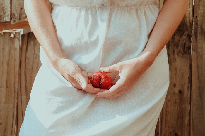 Vùng kín của con gái bị thâm