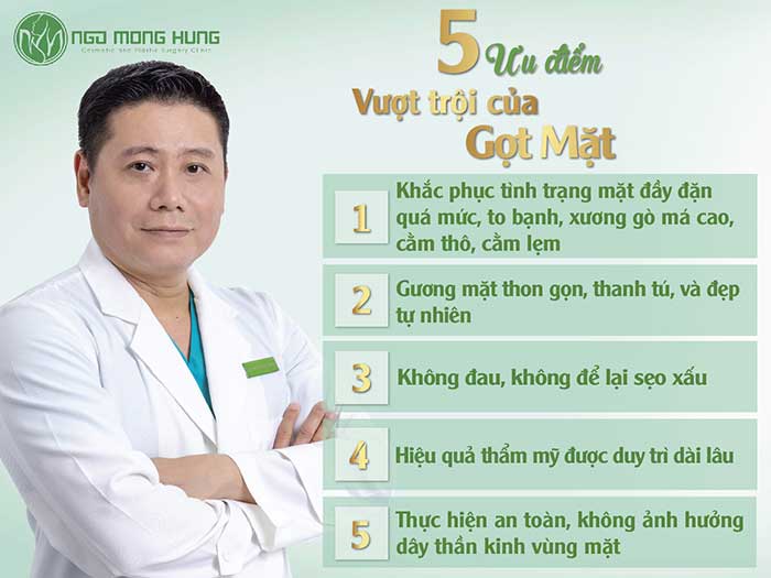 Gọt mặt biến chứng