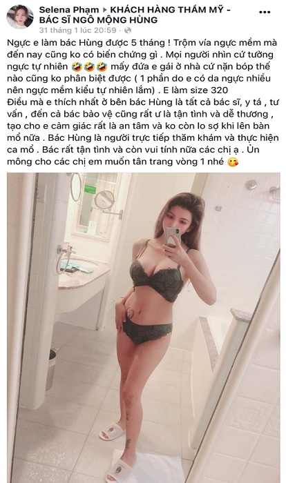 Bác Sĩ Thẩm Mỹ Ngô Mộng Hùng
