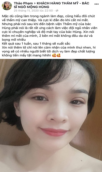 Bác Sĩ Thẩm Mỹ Ngô Mộng Hùng