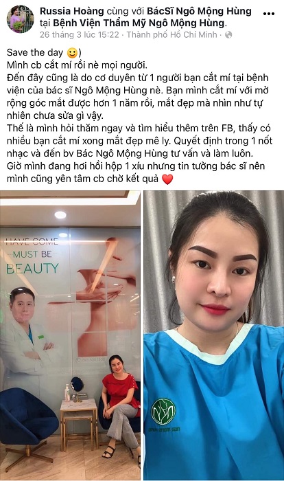 Bác Sĩ Thẩm Mỹ Ngô Mộng Hùng