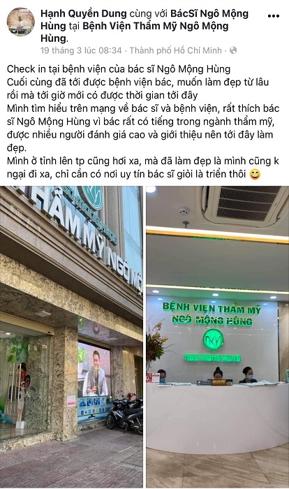 Bác Sĩ Thẩm Mỹ Ngô Mộng Hùng