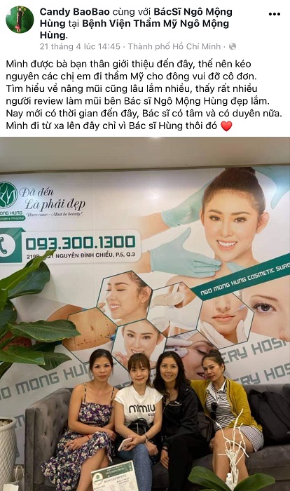 Bác Sĩ Thẩm Mỹ Ngô Mộng Hùng