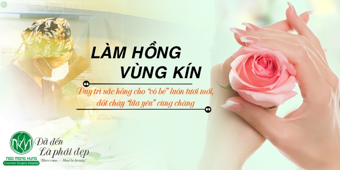 Làm hồng vùng kín