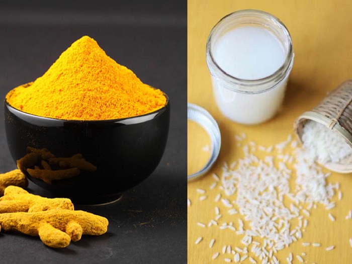 làm trắng da mặt bằng gạo