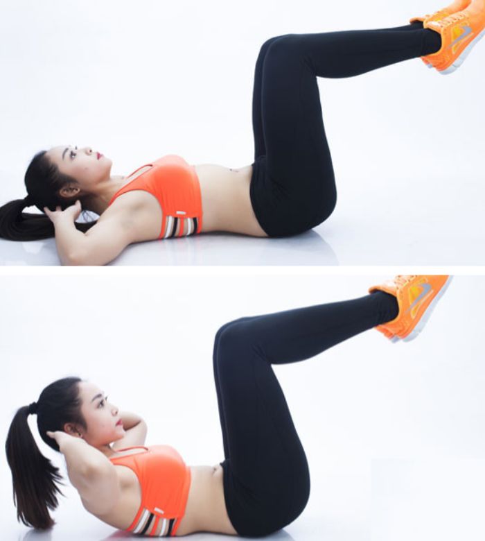 Bài tập nâng chân giảm mỡ bụng 
