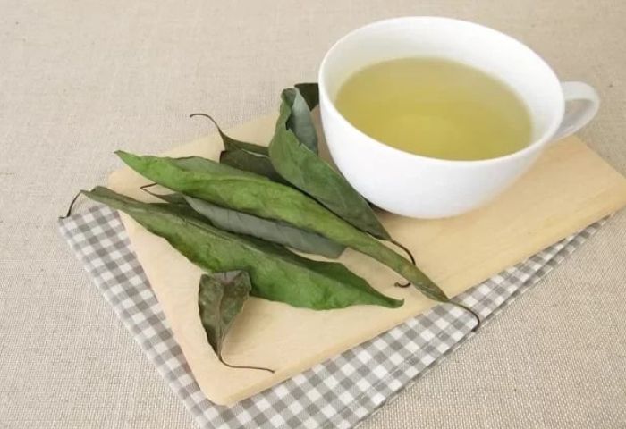 Các loại lá uống giảm mỡ bụng