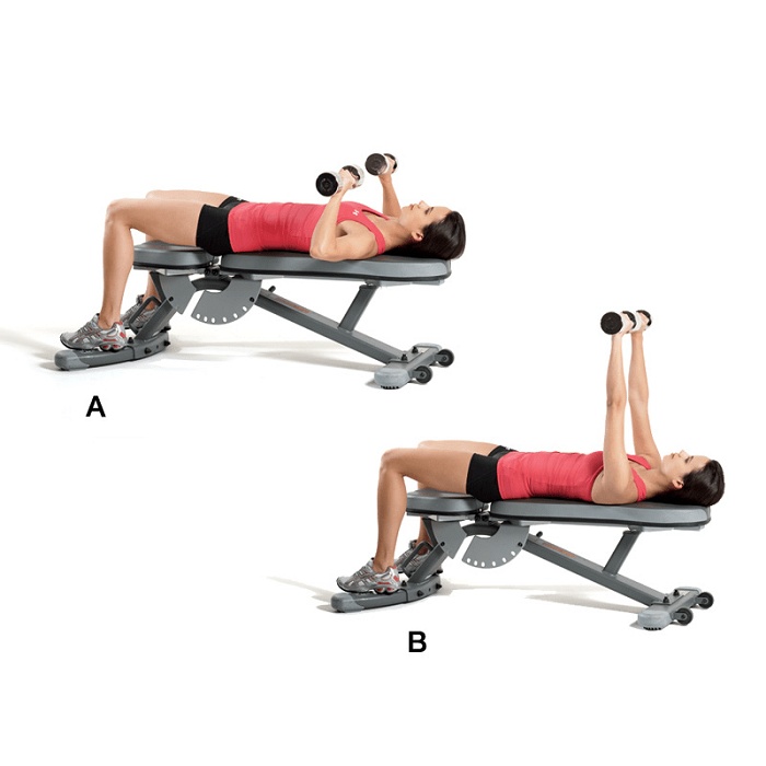 Các bài tập giúp ngực nhỏ lại