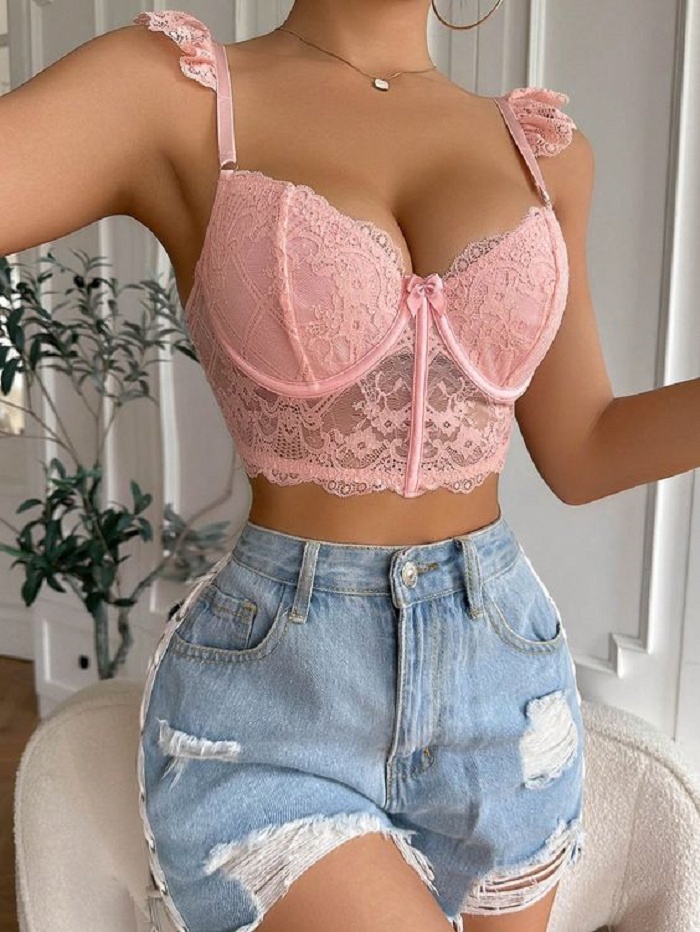Ngực nhỏ mặc áo dài