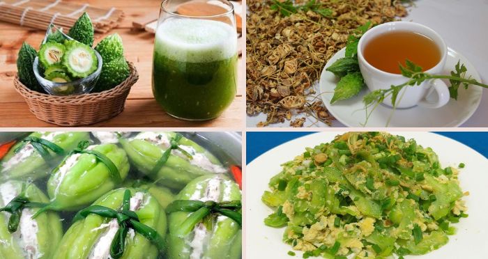 Uống nước khổ qua có giảm mỡ bụng không