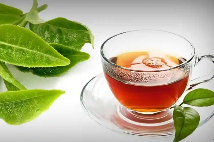 Uống nước lá gì để giảm mỡ bụng