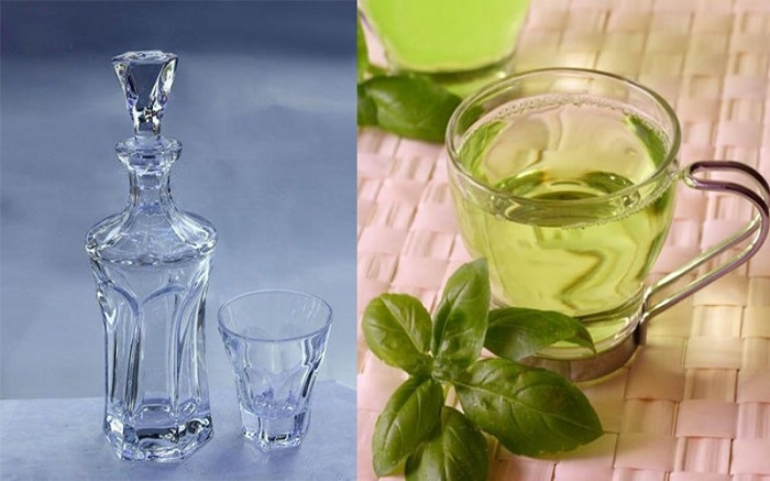 cách làm trắng da mặt bằng rượu