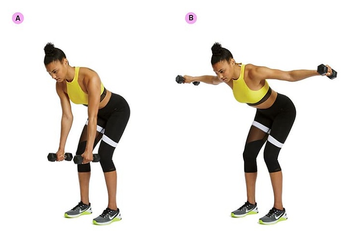 Cách tập gym nở ngực cho nữ