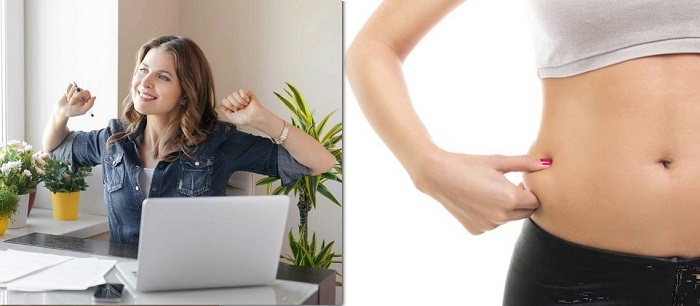 Cách giảm mỡ bụng dưới cho dân văn phòng Cách giảm mỡ bụng dưới cho dân văn phòng