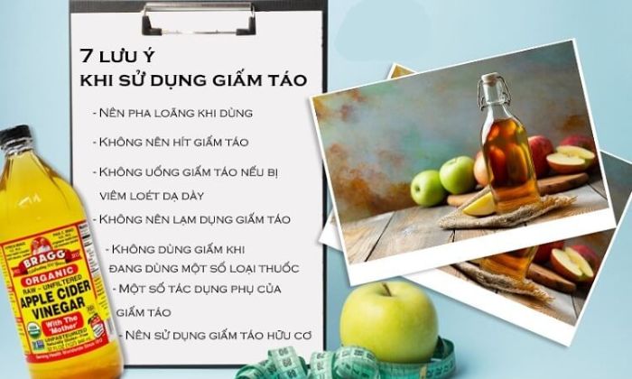 Cách uống giấm táo giảm mỡ bụng