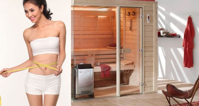 Cách xông hơi giảm mỡ bụng