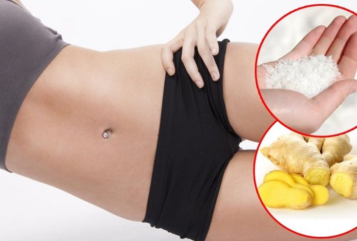 Có ai giảm mỡ bụng bằng muối chưa