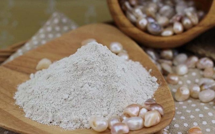 bột làm trắng da mặt