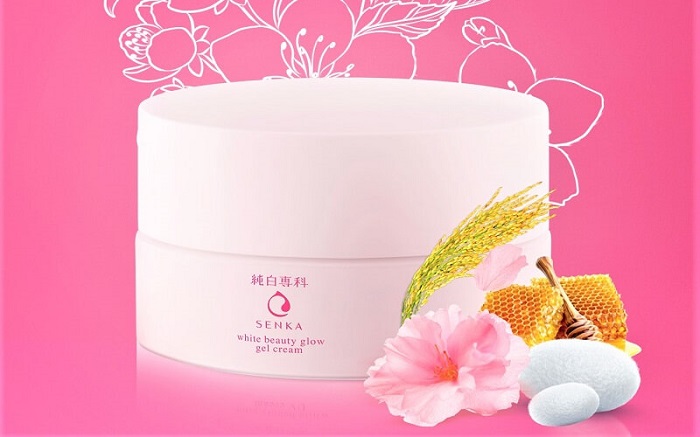 kem dưỡng ẩm trắng da mặt của nhật