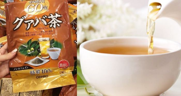 Cách sử dụng trà giảm mỡ bụng Orihiro