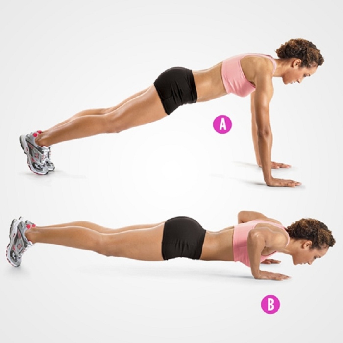 Bài tập gym tăng cơ ngực cho nữ