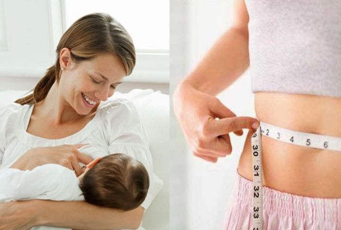 Giảm mỡ bụng khi đang cho con bú