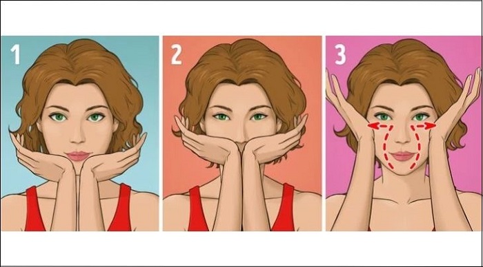 cách massage mặt trẻ hóa làn da