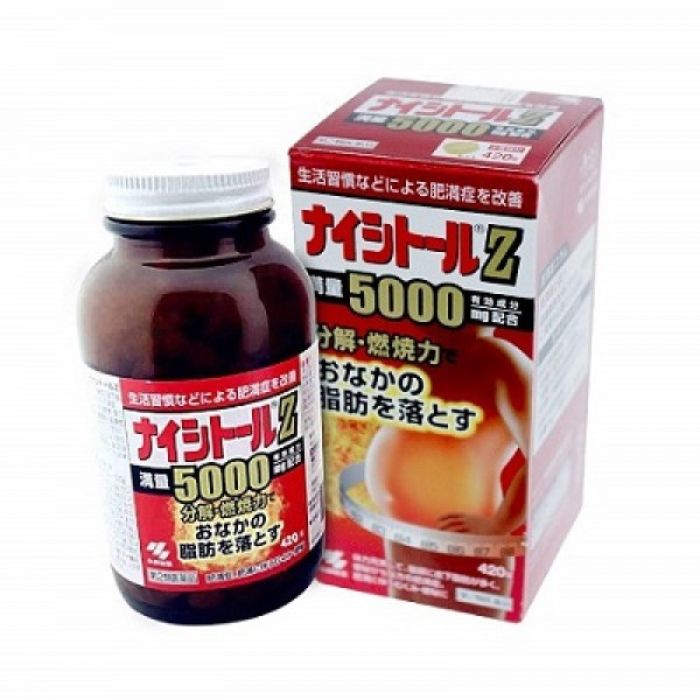Thuốc giảm mỡ bụng của Nhật