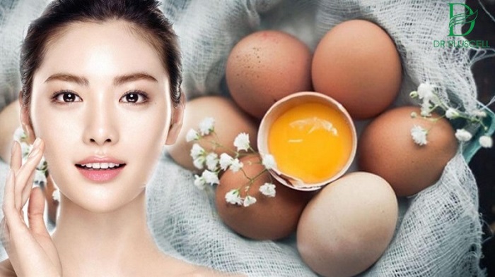 làm đẹp da mặt bằng trứng gà