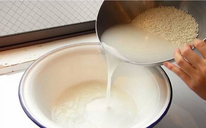 làm đẹp da mặt bằng gạo