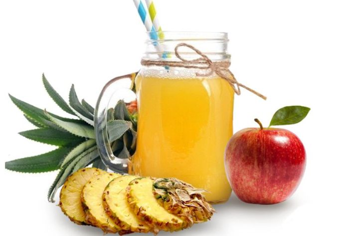 Cách uống nước dứa giảm mỡ bụng