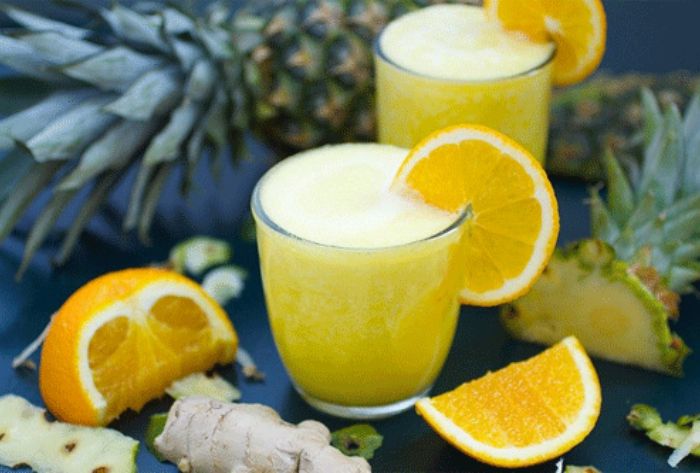 Cách uống nước dứa giảm mỡ bụng
