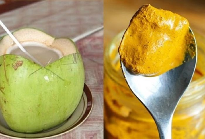 Cách uống nước dừa giảm mỡ bụng
