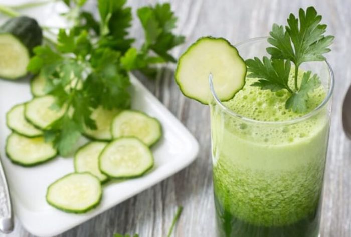 Nước ép dưa leo giảm mỡ bụng