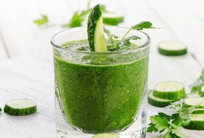 Nước ép dưa leo giảm mỡ bụng
