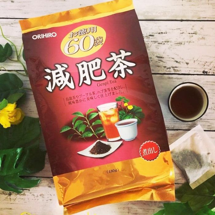 Review trà giảm mỡ bụng Orihiro
