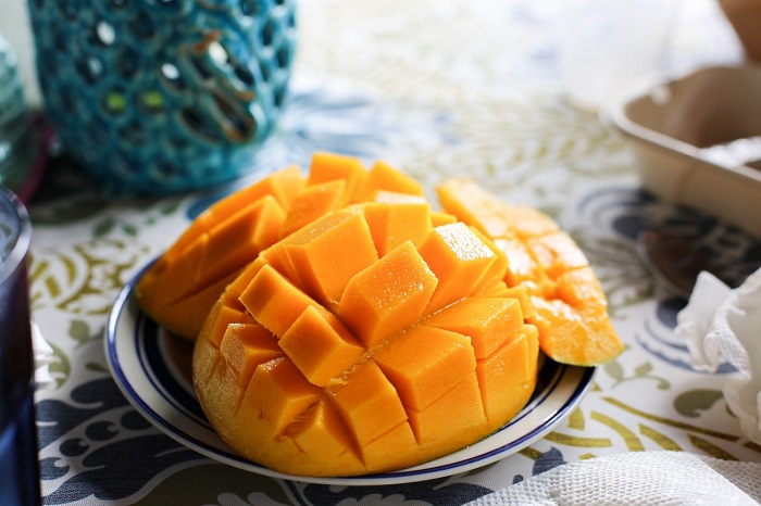 xoài làm đẹp da mặt