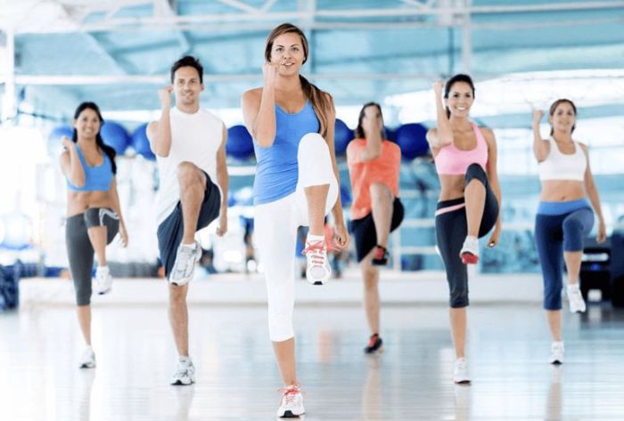 Aerobic giảm mỡ bụng