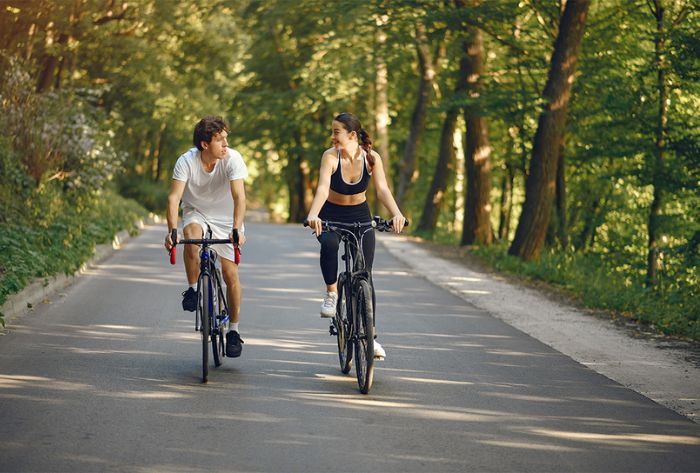 Đạp xe có giảm mỡ bụng không