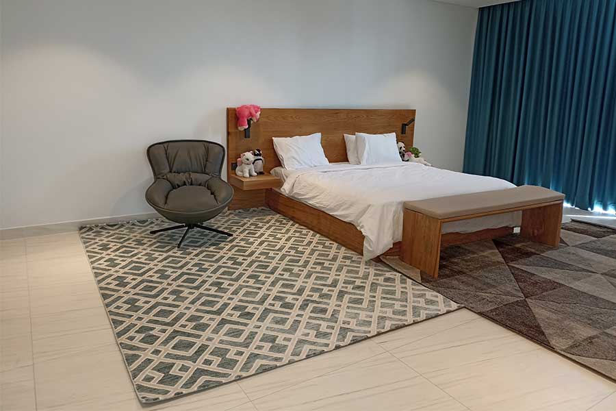 Thảm phòng ngủ style luxury